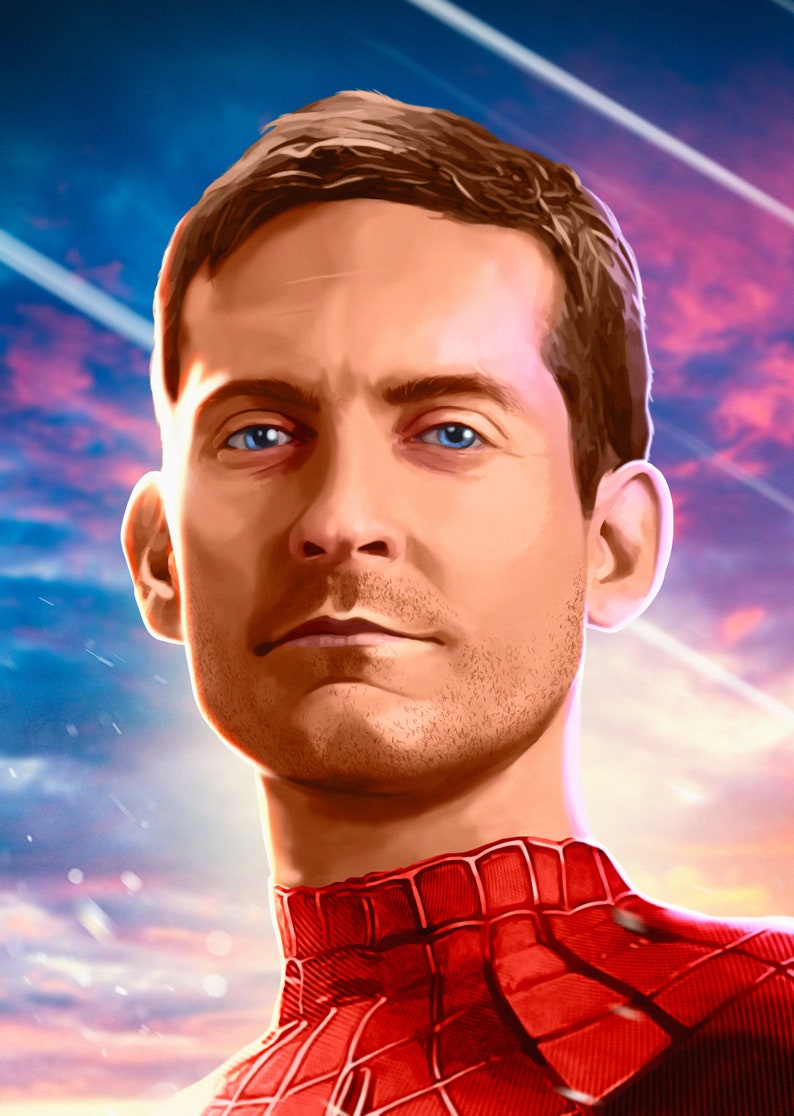 Tobey Maguire Spider-man Art Print - Etsy