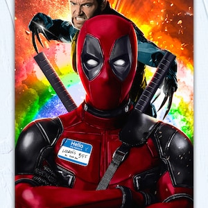 Deadpool and Wolverine Art Print