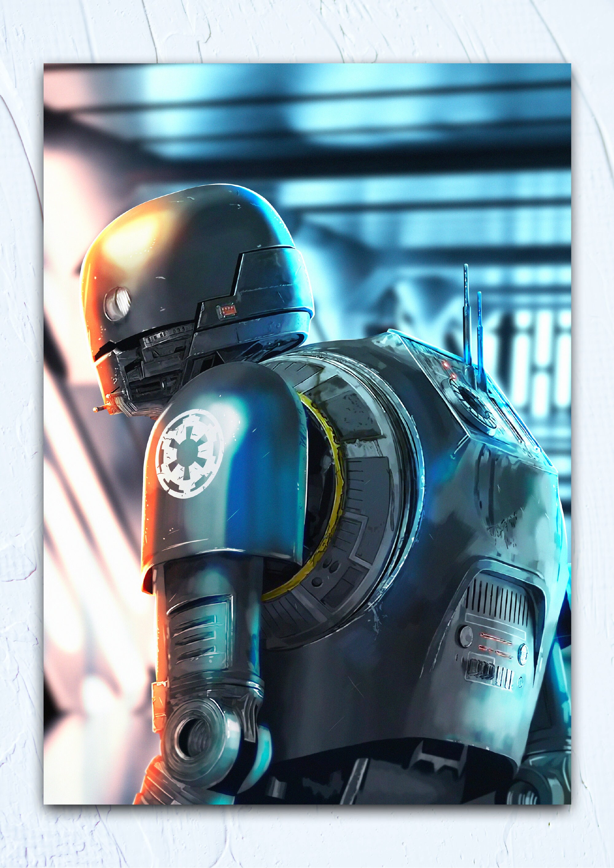 K-2SO Art Print