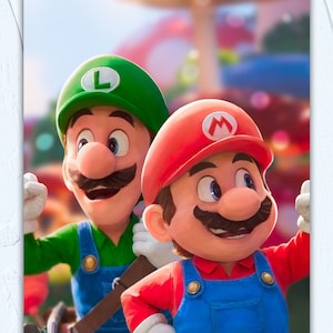 Mario & Luigi-kunstdruk