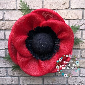 POPPY Wreath Tutorial, Wreath Tutorial, DIY Wreath, Artistic Wreaths and Blooms Tutorial, Tutorial, DIY, Instructional Video, Flower Wreath image 4