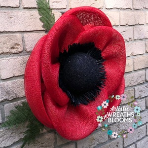 POPPY Wreath Tutorial, Wreath Tutorial, DIY Wreath, Artistic Wreaths and Blooms Tutorial, Tutorial, DIY, Instructional Video, Flower Wreath image 3