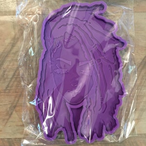 Loc’d girl coaster mold