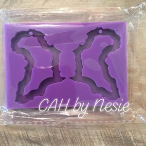 Africa outline earring mold
