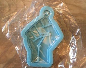 Fist keychain mold