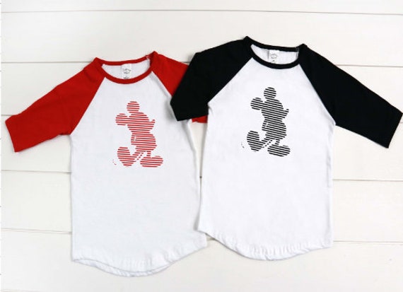 mickey mouse baseball tee