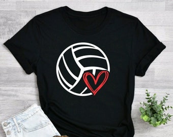 Volleyball Shirt, Volleyball T-Shirt, Volleyball Fan Shirt, Volleyball Mom, Spirit Shirt, Game Day, Sports Mom Shirt, Love Volleyball