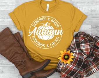 Fall Shirts - Fall Tee - Fall T Shirt - Womens Tee - Womens Fall Shirts - Cute Fall Shirt - Fall Graphic Tees - Autumn Shirt - Pumpkin Shirt