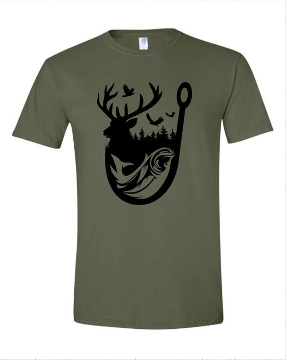 Fishing Shirt - Deer Hunting Shirt - Hunting Shirts - Youth Shirts - Boys Hunting Tshirt - Kids Fishing Shirt - Boys Tees - Shirts for Kids
