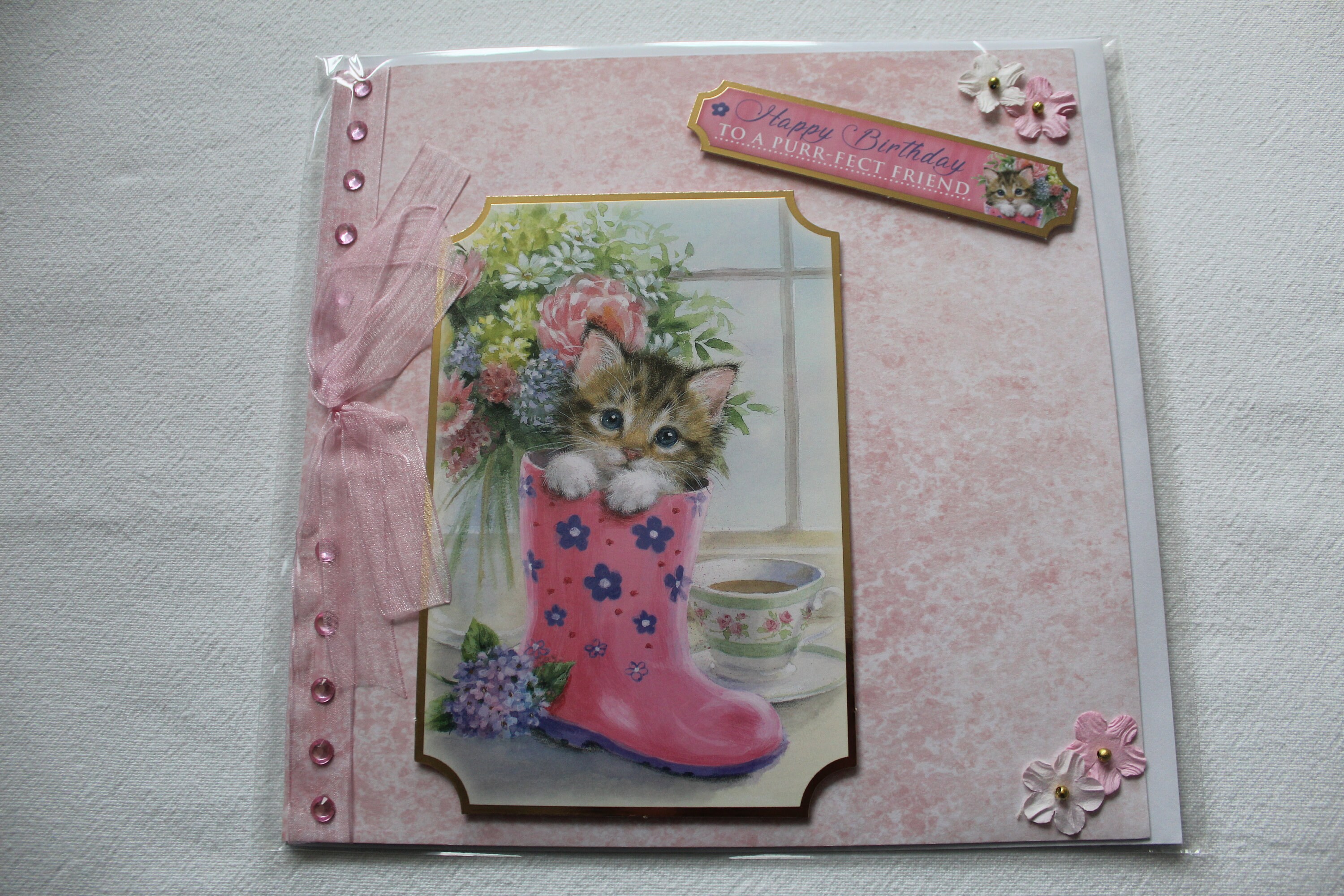 Happy Birthday Greetings Card Made in UK Blank Inside Etsy