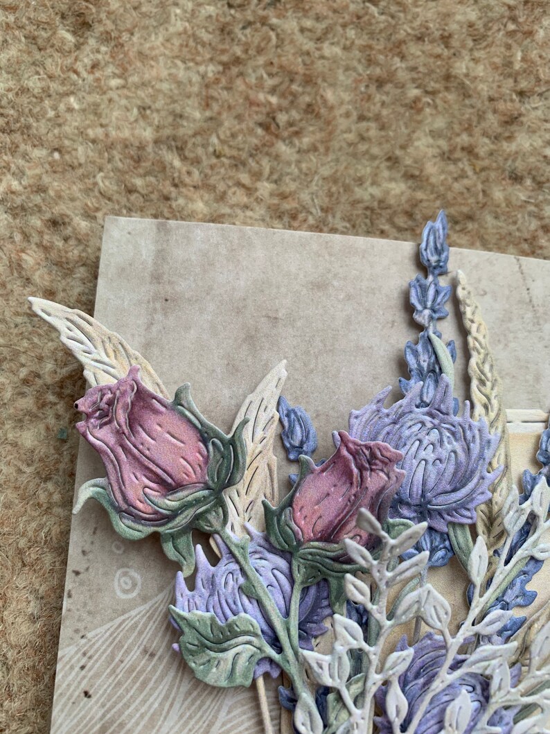 6 X 6 Blank Greetings Card made in UK Hand Etsy