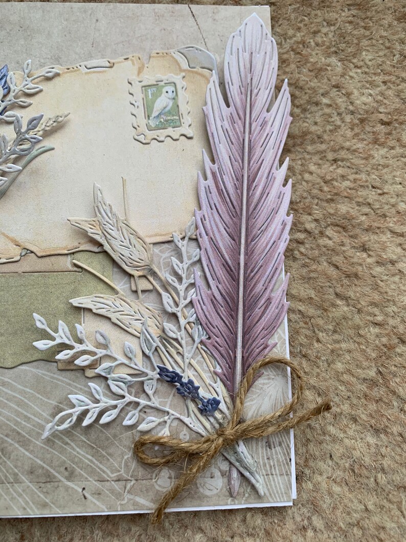 6 X 6 Blank Greetings Card made in UK Hand Etsy