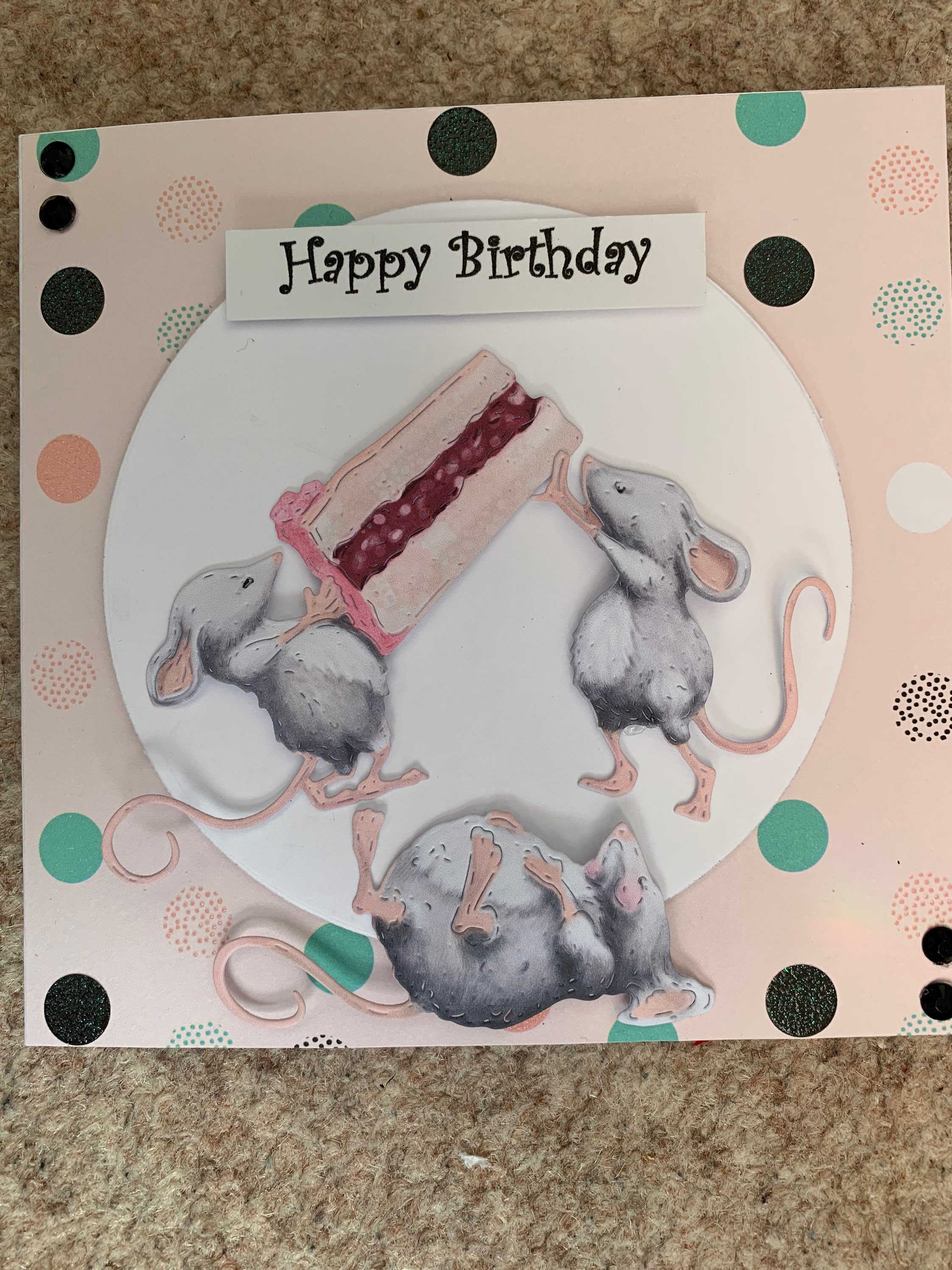 Greeting Cards Blank Cards Happy Birthday 6 x 6 Blank Birthday