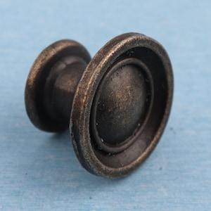 29mm Outer Antique Brass Drawer Pull Knobs Cabinet Knobs Dresser Knobs Vintage Kitchen Cabinet Knobs Pull Handles Furniture Hardware Kitchen