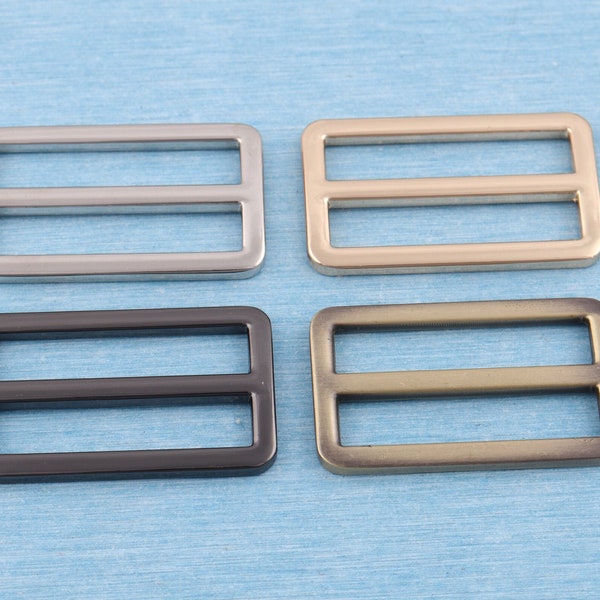 1.5" adjuster slider buckle,38mm metal strap tri-glide slider,gold/silver/black/bronze release belt buckle, slide buckles bag hardware