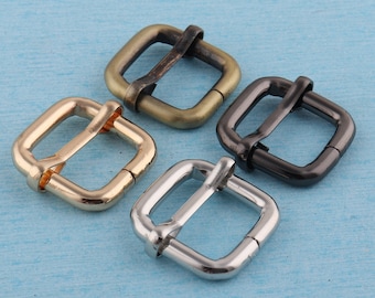 6pcs 3/4" gold tri-glide slider,20mm metal antique brass/gold/silver/black adjustable pin buckle,strap buckles belt buckles tri bar buckles