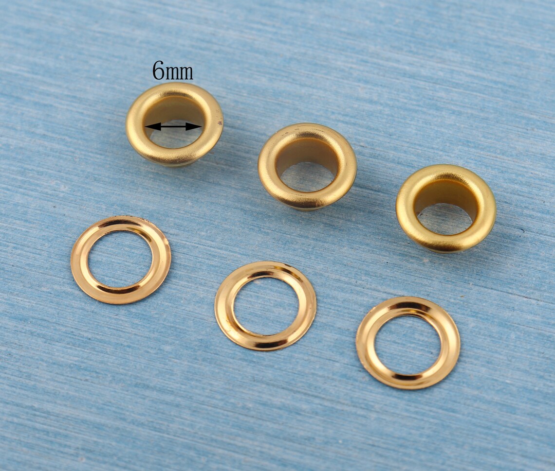 100pcs metal eyelet with washer8mm hole round eyelets Etsy