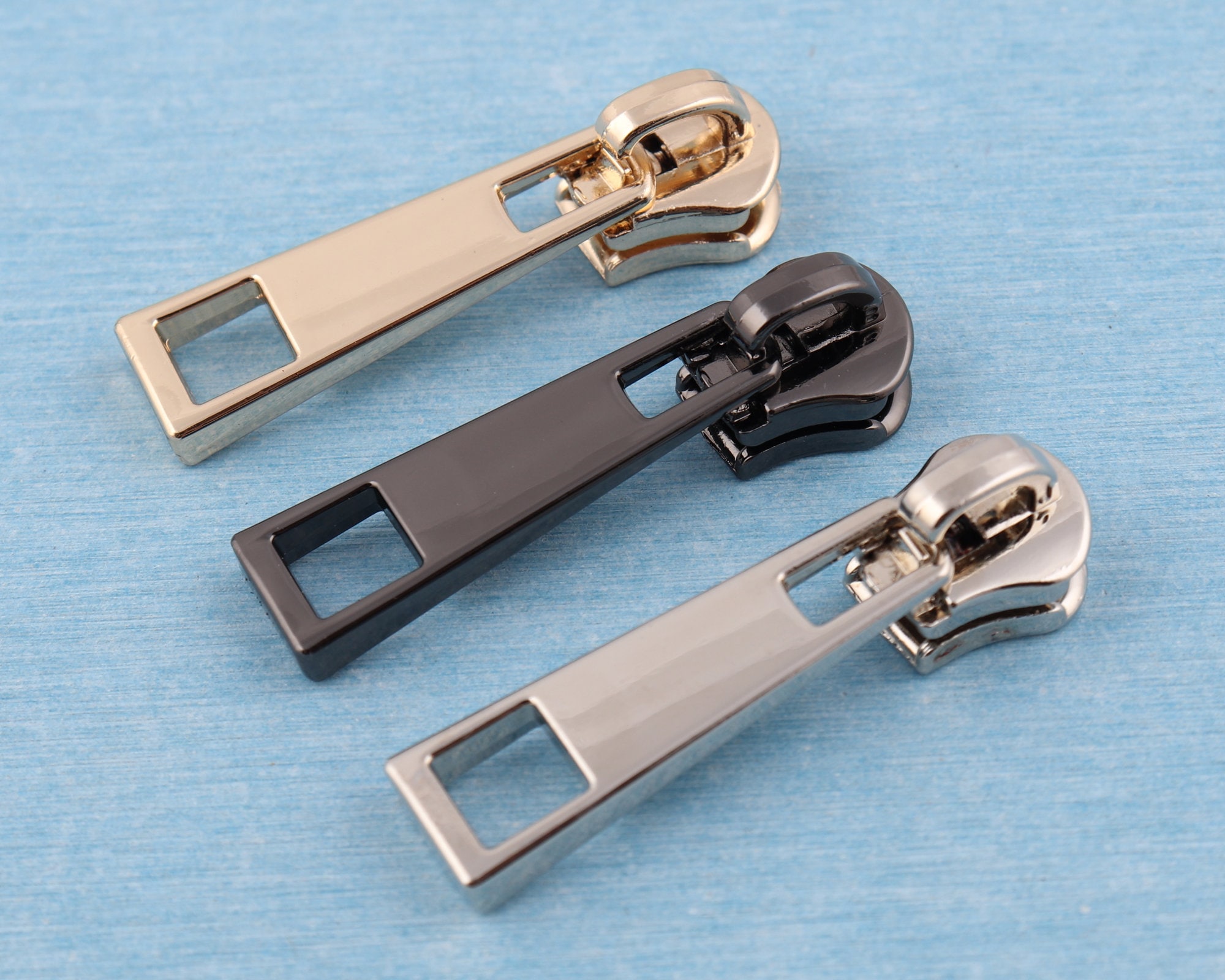 8 1000pcs Metal Zipper Head Zipper Slider Head Zip Slider Zipper