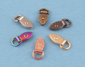 11mm Bag Hanging D Rings: strap buckle purse bag belt connector - Zinc Alloy Accessories