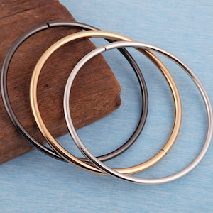 2-4 pcs 4&#39;&#39; metal bag handle,100mm O shaped handle,bag frame ,round purse handle DIY purse handbag hardware in black/gold/silver