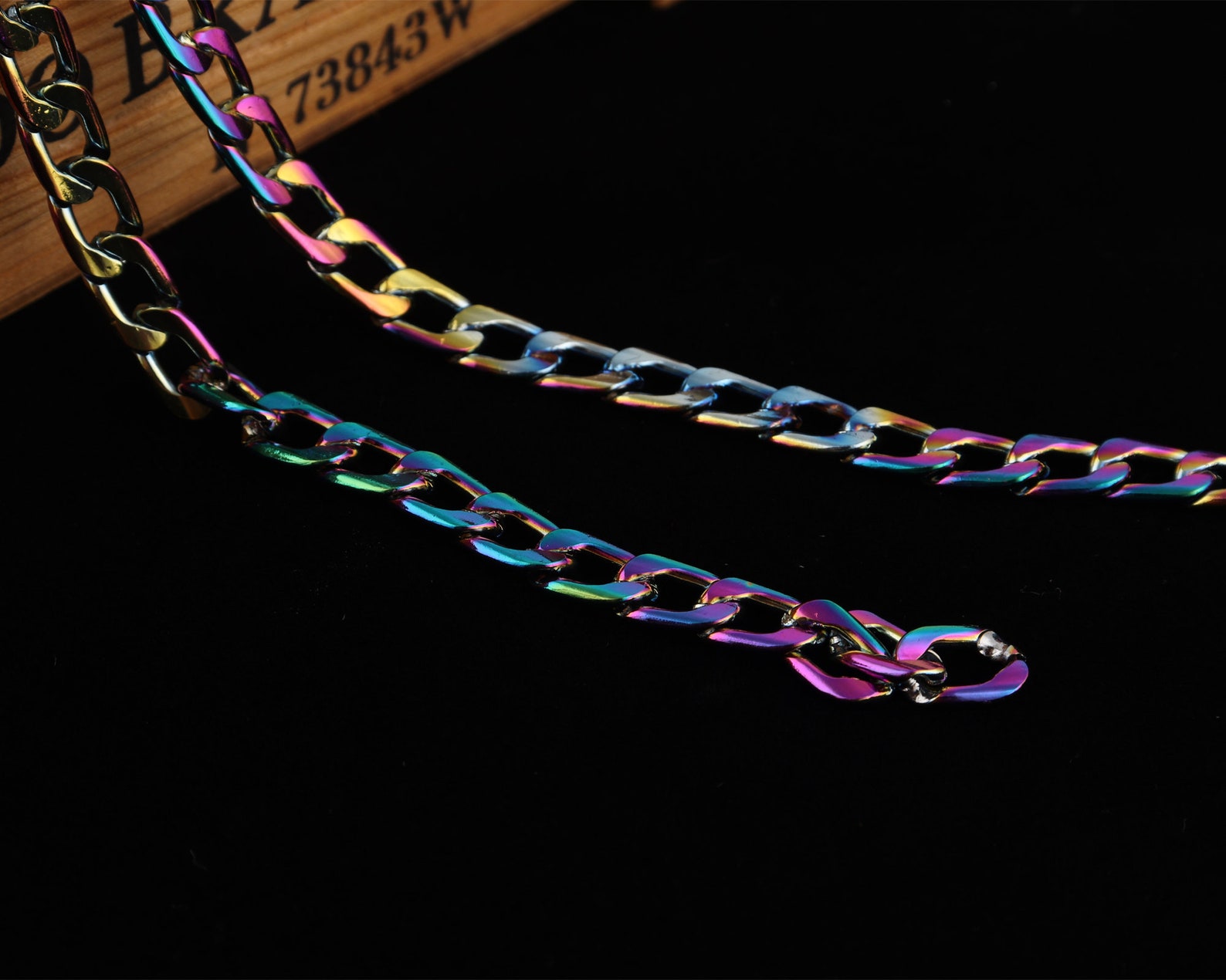 8mm Width Rainbow Purse Chainmetal Cross Body Bag Chain Purse Etsy