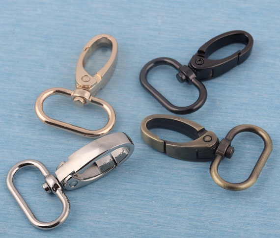 10Pcs Swivel Snap Hook Swivel Clasp Webbing Strap Buckle for