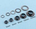 100 sets gun metal eyelet with washer,5mm/6mm/8mm/10mm/12mm eyelet grommets,leather craft repair grommet 