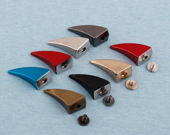 Punk Rock Cone Rivets: Metal Screw-Back Studs (27x16mm)