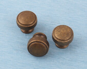 Viktorianischer Blumen Schrankknopf - 29 mm Möbel Knauf Hardware Zubehör