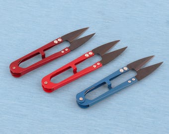 Thread Snips: Carbon Steel Trimming Scissors for Sewing, Quilting (108mm)