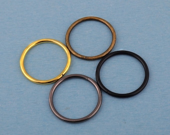 Junta tórica de hierro de 50 mm (2"): Herrajes metálicos sin soldadura - Latón antiguo, dorado, bronce, plateado y negro