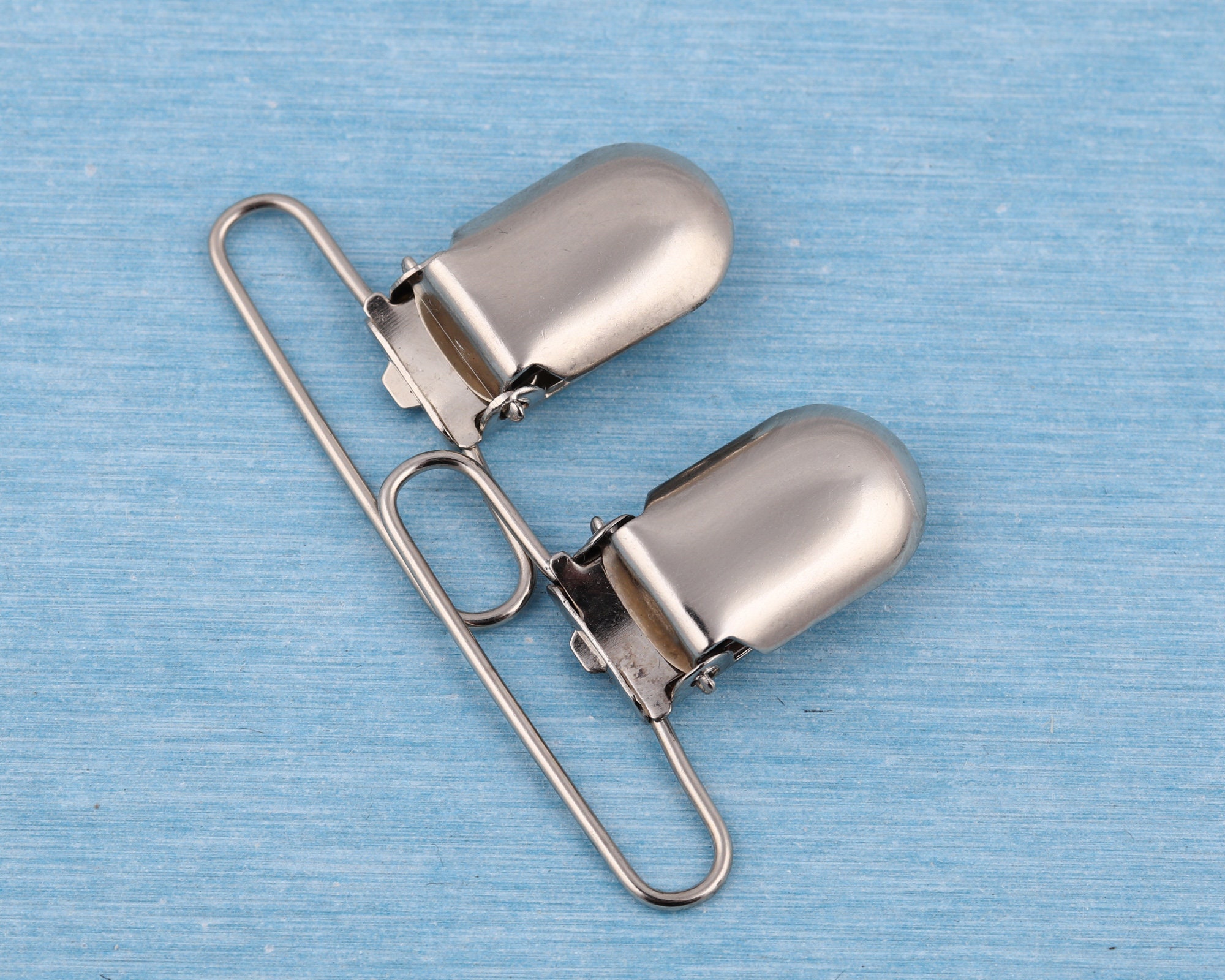 Gürtelclip 25 mm/50 mm – Vernickelt