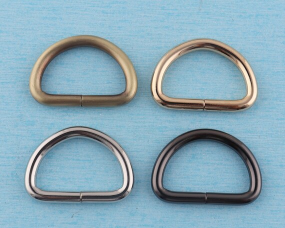 4pcs Metal D Rings for Purses D-Ring Buckles with Screw for Handbag Purse(20mm)  | eBay