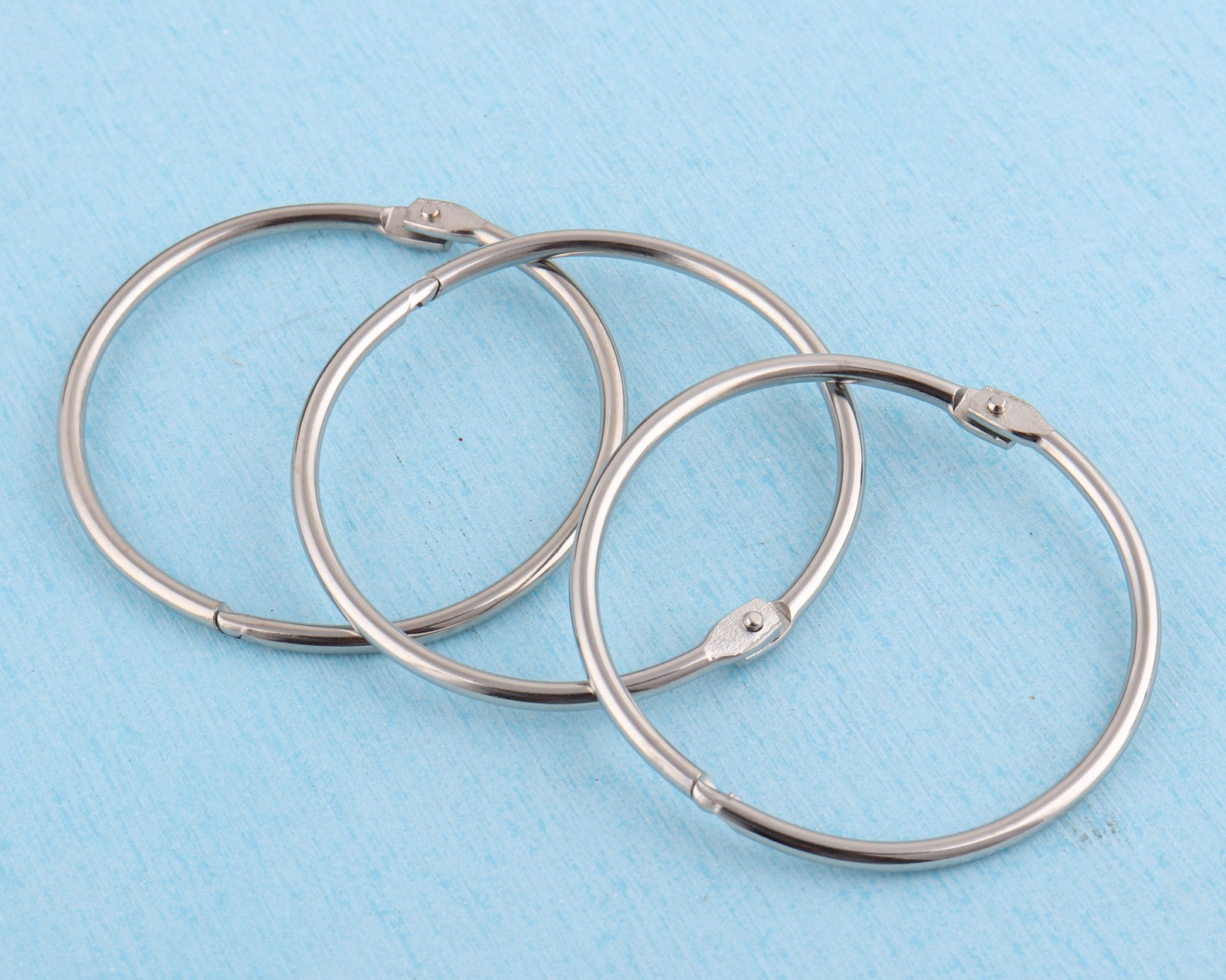 Silver Binding Ring 79mm Outer Metal Copper Book Binding Etsy