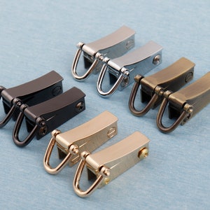 Chain connector bag chain strap buckle screw d ring screw connector handbag connector,chain connector bridge buckle d ring connector ring