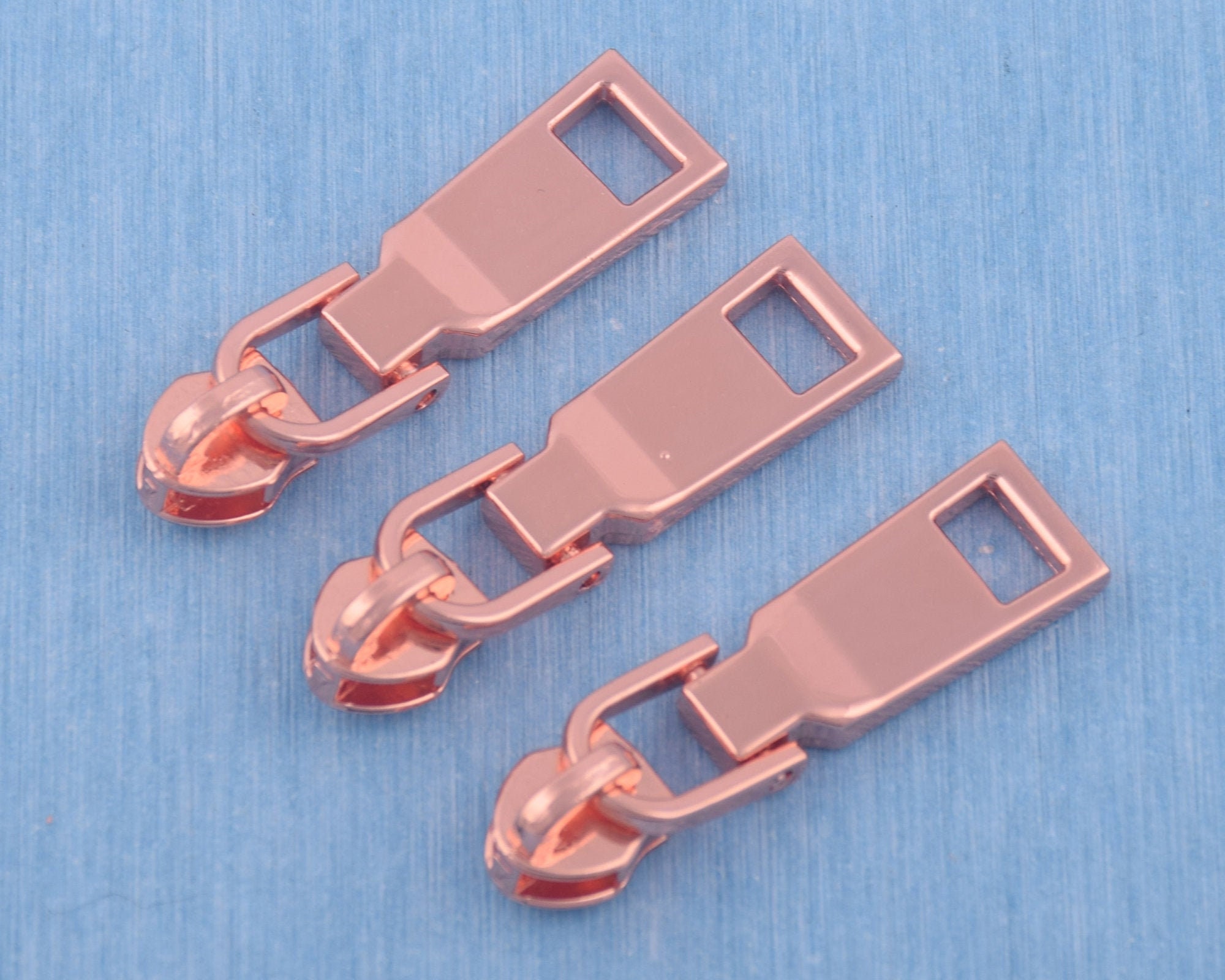 YKK Zipper Repair Kit Solution, YKK #5 Molded Reversible Fancy Pulls Vislon  Slider Made in USA (Pink) 