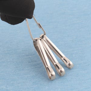 30pcs Stainless Steel Lanyard Snap Hooks: 30x10mm Zipper Pull Clasp image 4