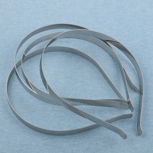 10mm width metal headband with bent end,metal headband,blank headband,metal hair band,simple headband,plain headband,DIY hair accessories