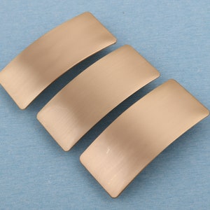 Gold Hair Alligator Clip: 84mm Metal Hair Accessory Blanks