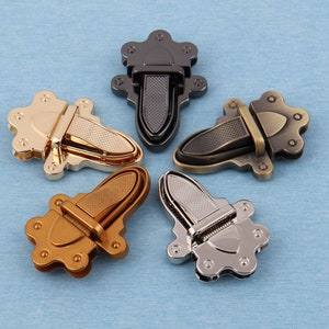 Metal bag press locks,silver/gun metal/bronze/gold catch tuck purse lock,closure locks for craft, DIY accessories