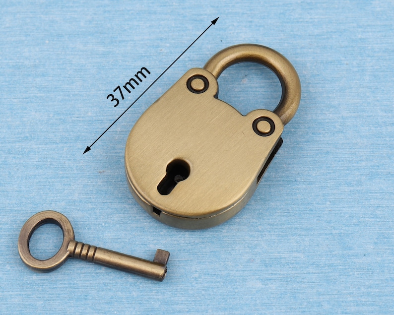 2pcs 37mm length purse lock with keybear purse locks and Etsy