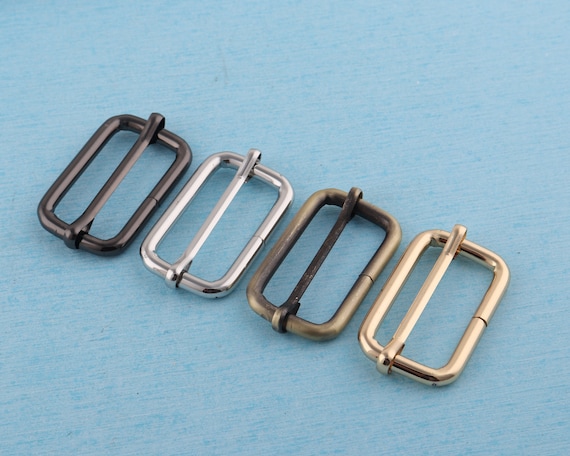 1.5 38mm Metal Adjuster Slide Belt Buckles 4pcs Adjustable Pin Buckles Tri glide Rectangle Sliders Strap Etsy UK
