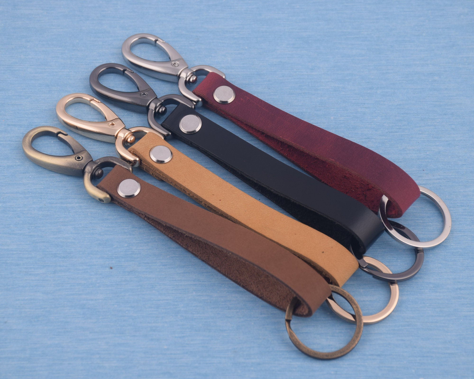 BigPong Fathers day keychain-Universal Key Fob Keychain,leather keychain  for men and women,key chains for car keys