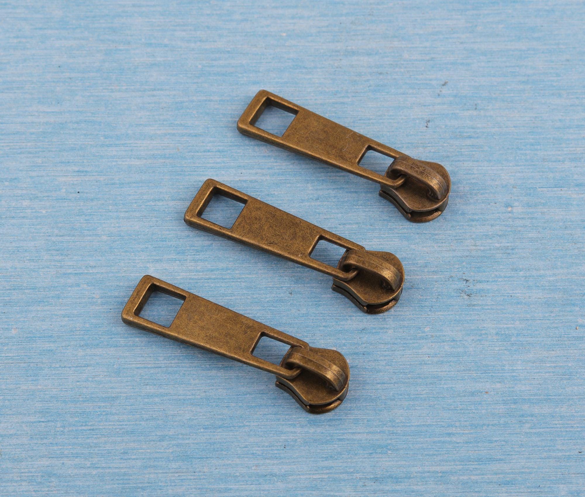 Reißverschluss 12,7/13 Cm – Geschlossenes Ende, Aus Messing, In Marineblau Für Jeans & Robuste Projekte
