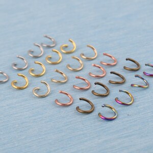 Rose Gold Open Jump Rings 8mm/10mm: Jewelry Making Supplies, 100pcs