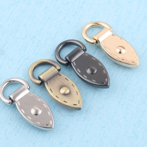 Metal Bag Hanging Buckle: 36mm D Rings for Handmade Bags (4-10pcs)