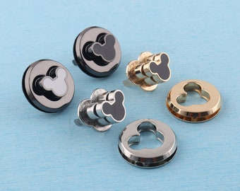 Mickey Twist Lock : fermoir pour sac à main en métal - Accessoires pour le sac (30 x 21 mm)