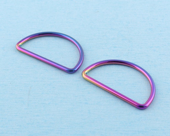 THICK//STRONG LEATHER CRAFT 25 x WELDED NICKEL O RINGS 1.5/" 37mm