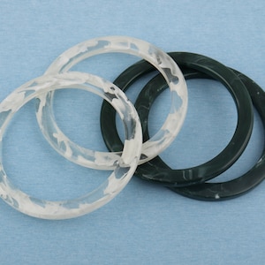 Acrylic plastic handle, 93mm O handle, bag frame, round handle DIY bag bag hardware