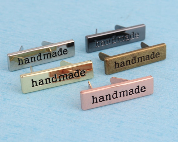 Metal Bag Label: Metal Bag Label: